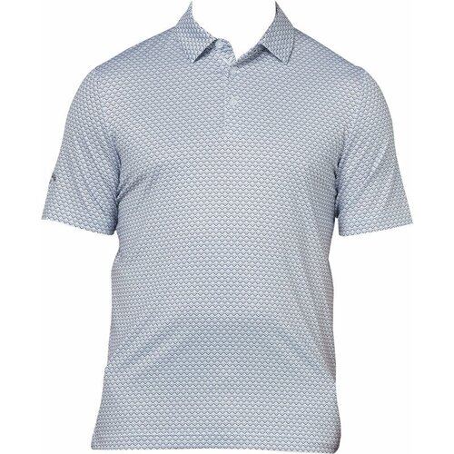 Callaway Mens Trademark Ombre Chev Print Polo Bright White L Slike