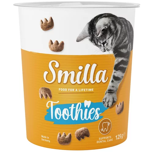Smilla Dental Care Snacks Toothies - Varčno pakiranje: 3 x 125 g