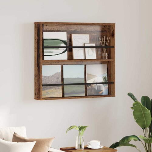  Polica za časopise Staro drvo 80 x 12 x 70 cm Konstruirano drvo Cijene