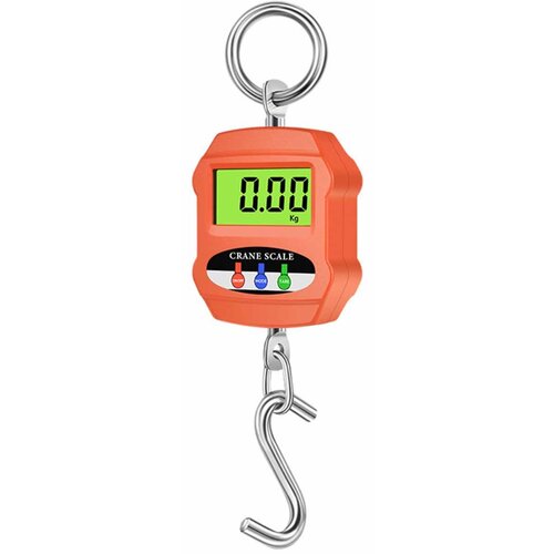 INF 300kg Digitalna Viseča Tehtnica - Prenosna Elektronska Žerjavna Tehtnica LCD Zaslon Orange, (5000137278) Slike