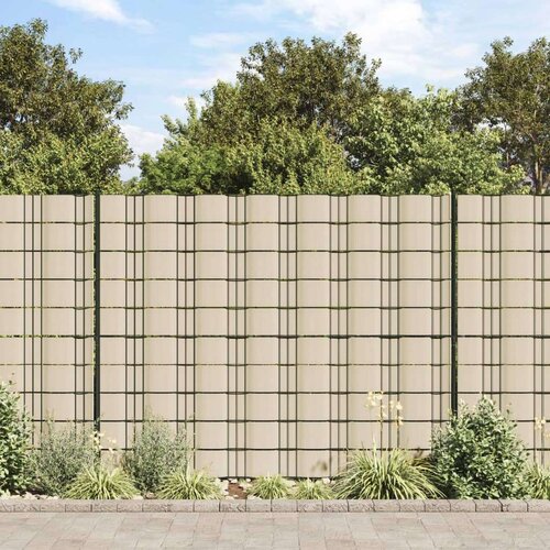 vidaXL Vrtni zaslon za privatnost PVC 70 x 0,19 m krem Cijene