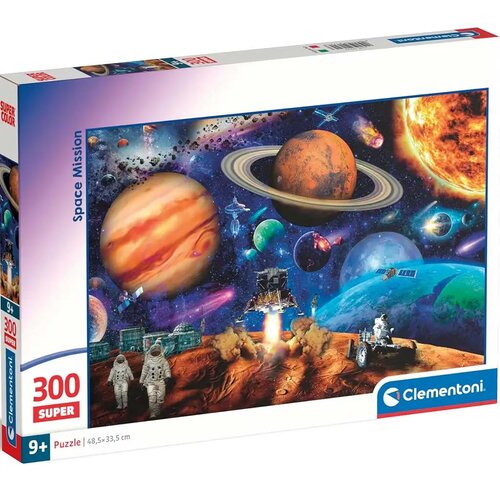 Clementoni Vesoljska misija 300-delna Super puzzle - Cene