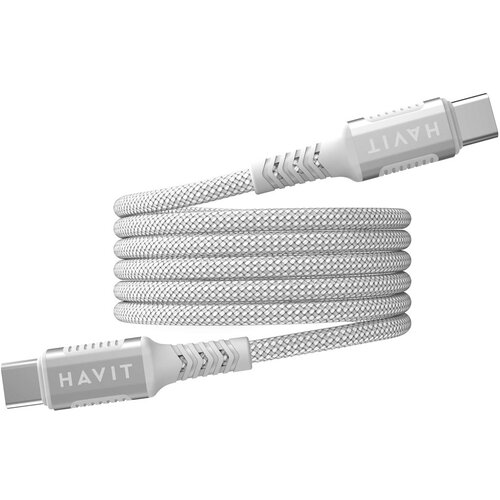Havit CB6297 - Magnetic cable USB type C to USB type C, 1m (white) Cijene