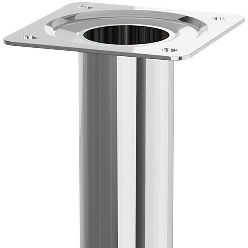 WALTECO Postolje za namještaj (D x Š x V: 3 x 3 x 25 cm, Ø x V: 3 x 25 cm, Nosivost: 50 kg, Čelik, Srebrna) Cijene