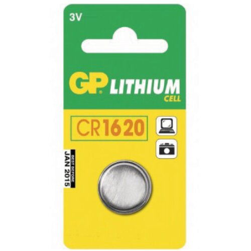 Gp dugmasta baterija CR1620 Slike