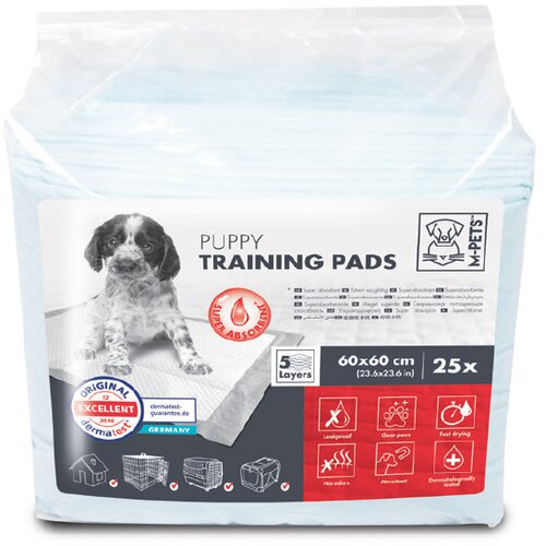 M Pets Podloge za &scaron;tene 25 kom (60x60 cm) Cijene