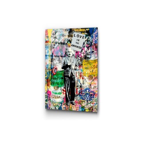 Wallxpert Slika od kaljenog stakla 70x100cm Slike