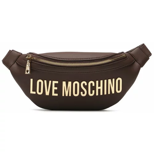 Love Moschino torba za okoli pasu JC4195PP0HKD0301 Rjava