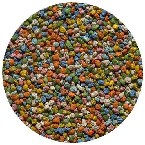 AQUA &amp;Scaron;ljunak Kvarcni Multicolor 2/3 mm, 2 kg Slike