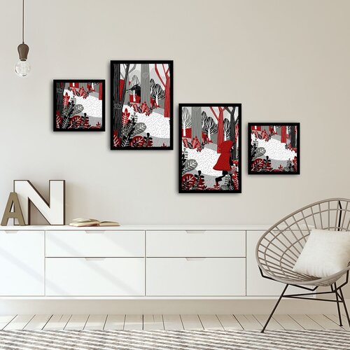 Wallity slika 4PSCT-17, 4 dijela, 136 x 75 cm Cijene