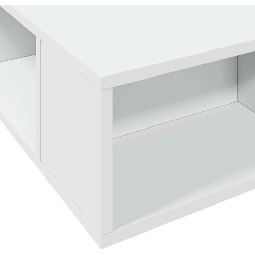 vidaXL Posteljni okvir be 135x190 cm inženirski les Cene