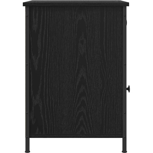  Noćni ormar Crni hrast 40 x 42 x 60 cm Konstruirano drvo Slike
