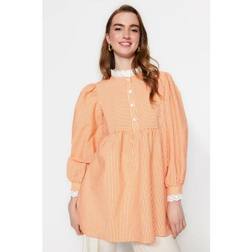 Trendyol Tunic - Orange - Relaxed fit