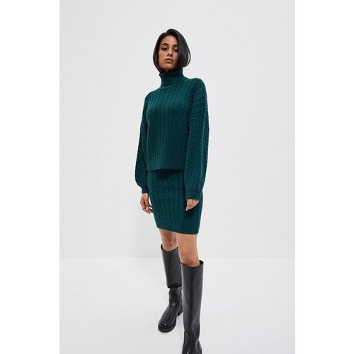 Moodo Skirt knitted with a cable Slike