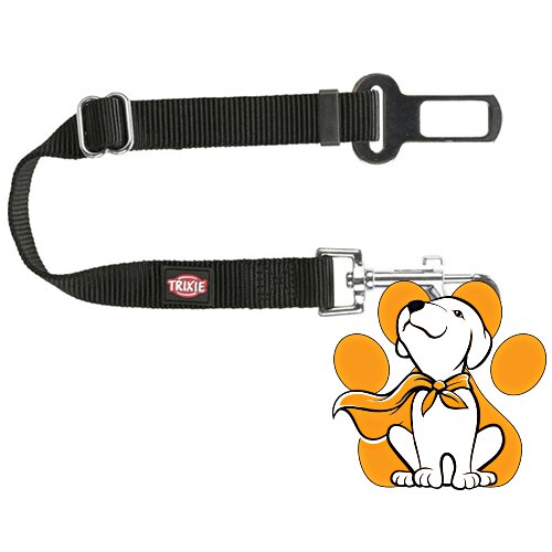 Trixie sigurnosni Pojas Za Pse, Crni, 30-45cm Slike