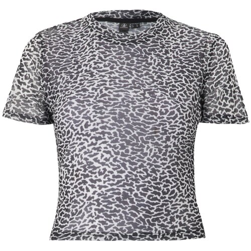 Volcom Rawly Knit Mesh T-shirt black white Cene