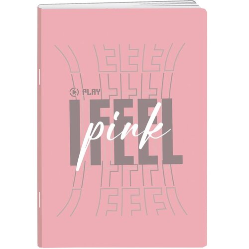 Play exclusive, sveska sa PP koricama, 80 lista, I feel colors - odaberite motiv A5 Karo Roze Cene