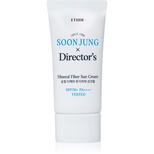ETUDE SoonJung X Directors Sun Cream mineralna za&amp;scaron;titna krema za lice i osjetljive dijelove tijela SPF 50+ 50 ml Slike