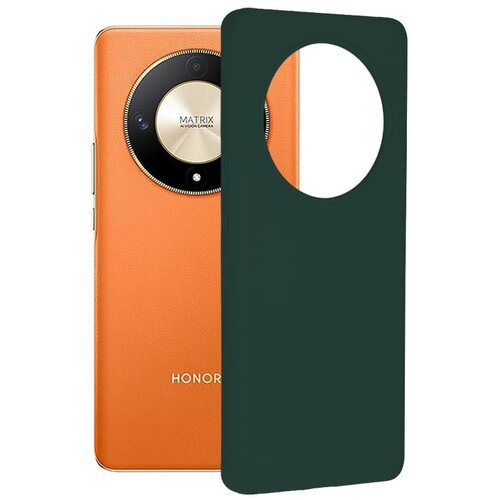 Techsuit Soft Edge silikonska maska za Honor Magic6 Lite &ndash; temno zelena Cene