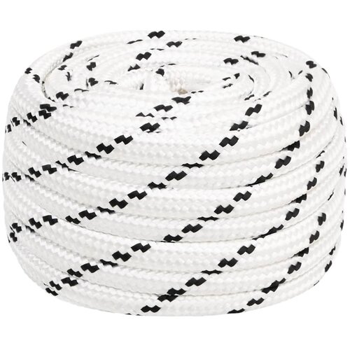 Pleteni brodski konop bijeli 18 mm x 25 m poliesterski Cijene