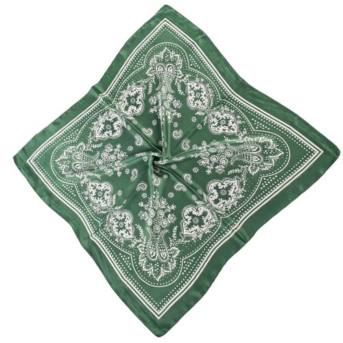 INF Eleganten kvadratni šal Paisley - 70x70 cm mornarsko modra Green, (21756152) Cene