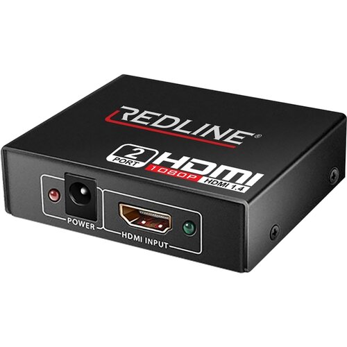 Redline HDMI razdjelnik 1 ulaz - 2 izlaza HS-2000 Cene