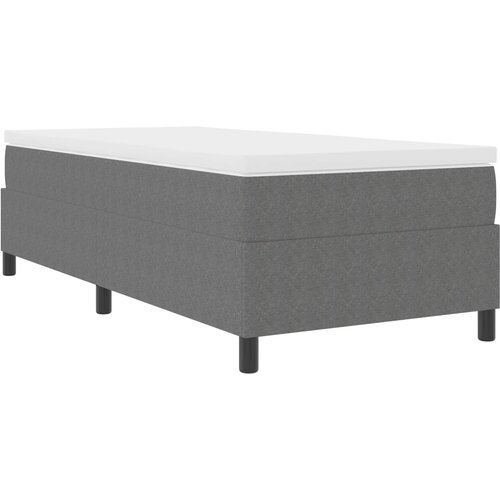  Krevetna platforma Svijetlo siva 80 x 200 cm Kordura tekstil Slike