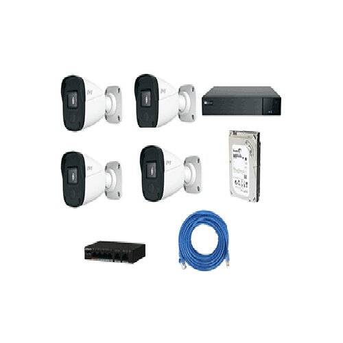  ip komplet 4 kam 2mpx Cene