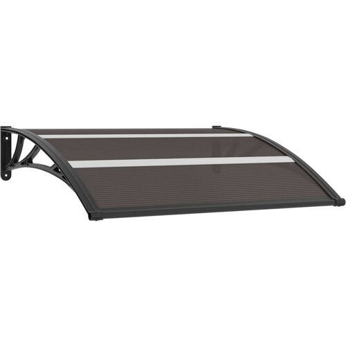  Nadstre&amp;scaron;nica za vrata crna 120 x 80 cm PC Slike