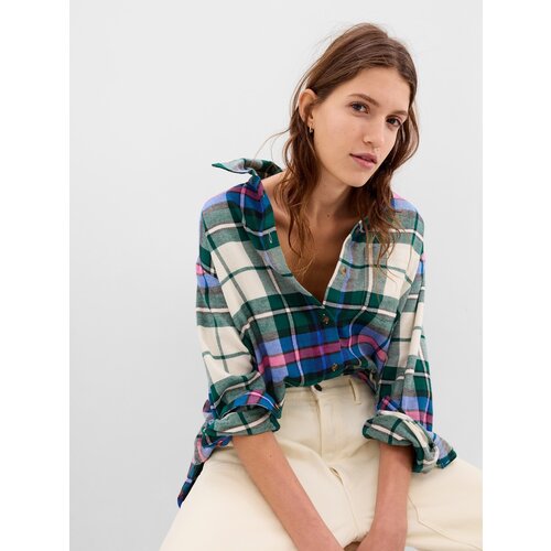 GAP Flannel Shirt Oversized - Ladies Cene