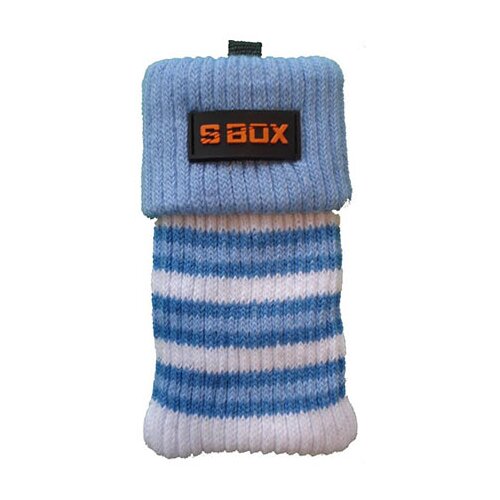  Čarapica za mobilni telefon SBOX MCF-S13 plavo-bijela 65x100mm Slike