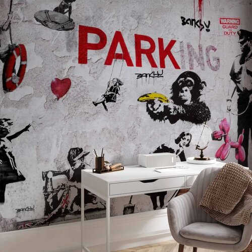  Foto tapeta - [Banksy] Graffiti Diveristy 500x350 Premium Cene