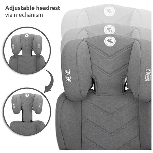 Lorelli auto sedi&amp;scaron;te speed gt i size isofix (100 - 150cm) - grey Slike