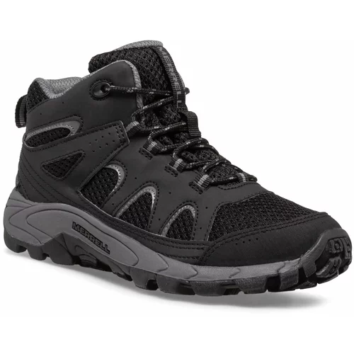 Merrell Trekking čevlji Oakcreek Mid Lace Wtrpf Mk265426 Black/Grey