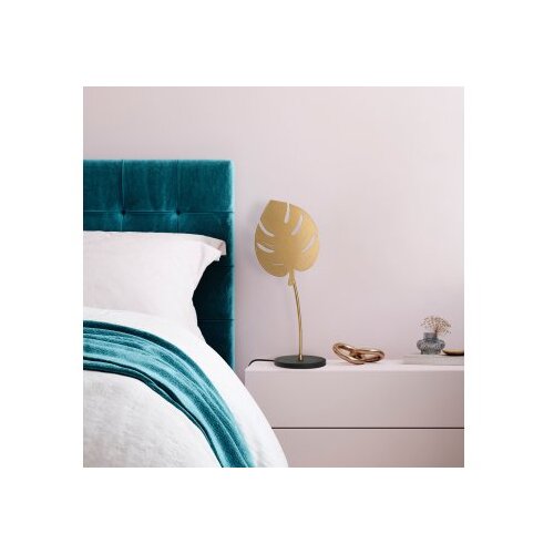 Opviq Stona lampa Leaf-15325, Zlatno-crna Slike