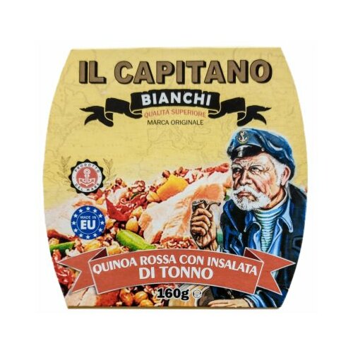 Il Capitano quinoa rossa tuna salata 160g limenka Slike