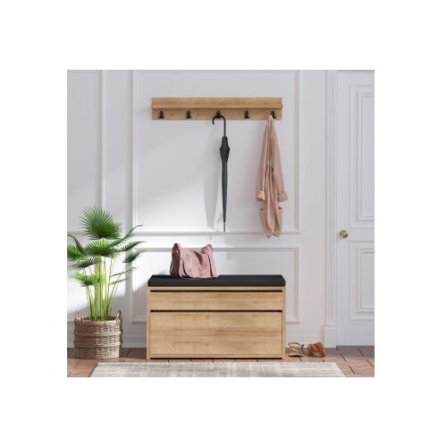 Hanah home Boby (793ELG4020) Kutija za cipele s ma&amp;scaron;nom, smeđe-crna Slike