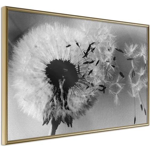  Poster - Dandelion in the Wind 45x30