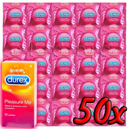 Durex Pleasure Me 50 pack Cene