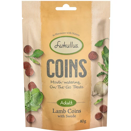 Lukullus Coins jagnjetina - Varčno pakiranje: 3 x 80 g