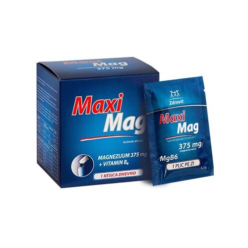 Maxi Mag 375 mg 20 kesica Slike