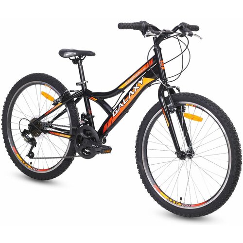 Galaxy Bicikl CASPER 240 24"/18 crna/narandžasta/crvena Cene