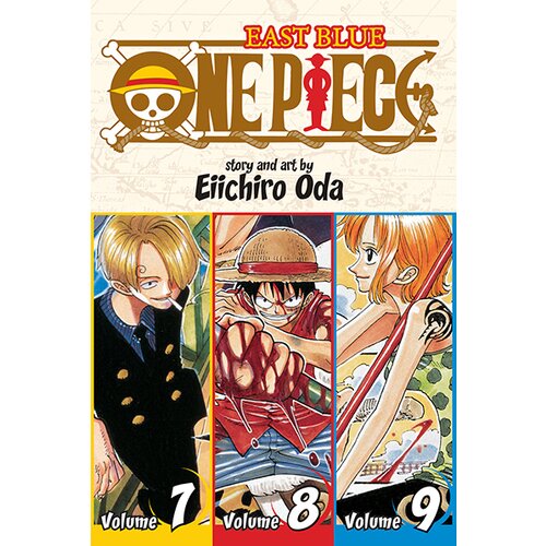VIZ Media Eiichiro Oda - One Piece 3-In-1 Edition 3 - East Blue 7-8-9 Cene