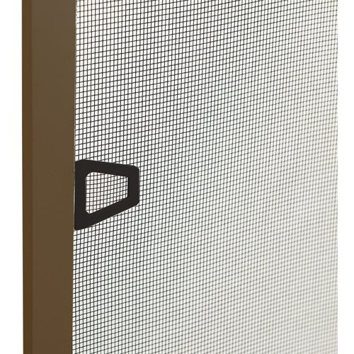  Prozorski zaslon protiv insekata smeđi 100 x 120 cm Slike
