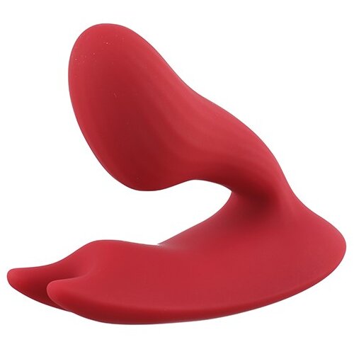 Magic Motion Vibrator z dvojnim motorjem - Umi, rdeč Cene