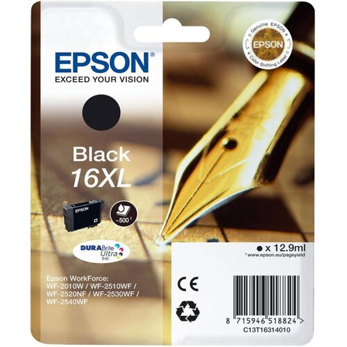 Epson T1631 XL črna kartu&amp;scaron;a - C13T16314020, (22112368) Slike