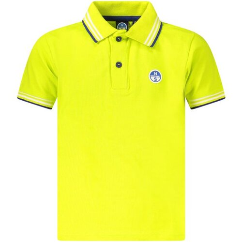 North Sails Dječja Polo Majica Kratkih Rukava Žuta Cijene