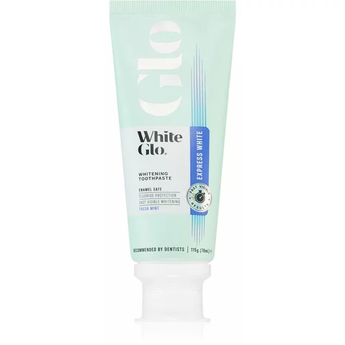 White Glo Glo Express White pasta za izbjeljivanje zuba 115 g