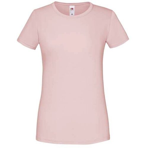Fruit Of The Loom Icon Women&amp;#039;s Powder T-shirt in combed cotton Slike