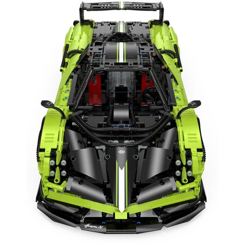  Licencirani auto za slaganje 1:8 Pagani Huayra BC RASTAR sa 2892 elementa - zeleni Slike